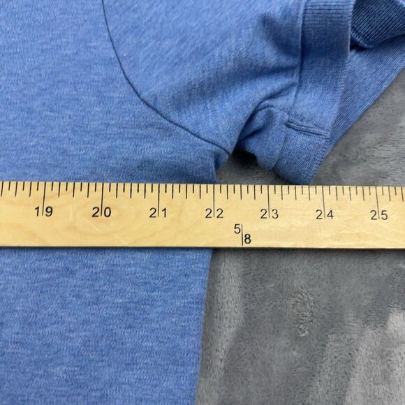 Polo Ralph Lauren Shirt Mens Large Short Sleeve Custom Slim Fit Blue Lightweight - Picture 7 of 8